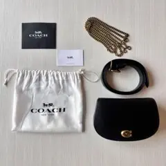 極美品 COACH コーチ 現行 完売品 ハートクロスボディ14 ショルダー 