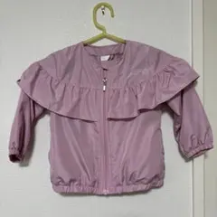 ピンクフリル付きジャケット　95cm