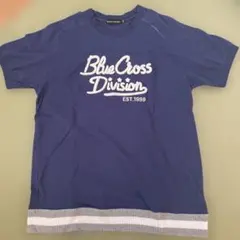 BLUE CROSS 半袖Tシャツ ネイビー LLサイズ(170cm)のサムネイル