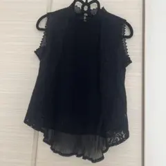 セシルマクビー レースプリーツトップス
