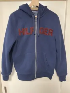 TOMMY HILFIGER 裏ボア ジップパーカー Sサイズ