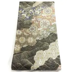 帯8032 ○高級 正絹 六通 袋帯 辻ヶ花 - メルカリ