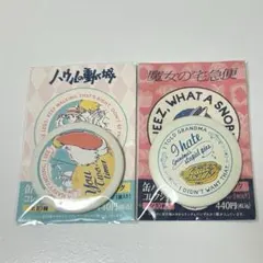 ジブリ ハウルの動く城 魔女の宅急便 缶バッジコレクション 2個セット