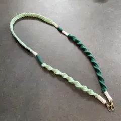 ショルダーストラップ　約120cm マクラメ　ハンドメイド