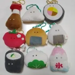 つぶらな瞳のぷちマスコット　9点セット