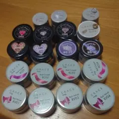 GRACE ジェルネイルセット 19色（新品・未開封16色、中古3色）