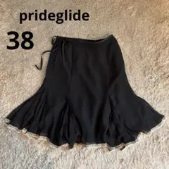 prideglide プライドグライド　フレアスカート　38 オンワード樫山のサムネイル