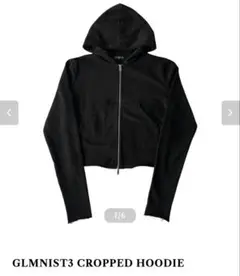 no mass prod GLMNIST3 CROPPED HOODIE