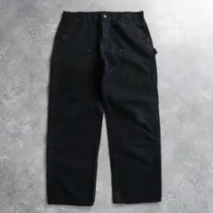 Carhartt カーハート ブラック 黒 ダブルニー ペインターパンツ