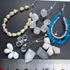 サービス品＊天然石のビーズセットm6