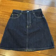 gu デニムミニスカート