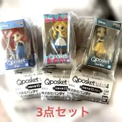 “ディズニーキャラクター” Q posket ミニチュアコレクション4 3点