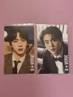 B★VERSE BTS JINジン トレカ2枚セット 福岡