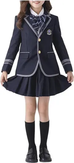 [lisusut] 女の子 スーツセット フォーマル 5点セット 七五三 卒園式