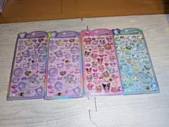 うるちゅるシールセット 4枚入り