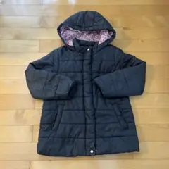 ikka 中綿コート フード付き