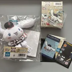 侍ジャパン　サンリオ　タイトーくじ　シナモロール　マスコット　アクキー　カード