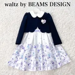 美品✨waltz by BEAMS DESIGN 花柄プリント　アンサンブル