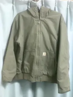 Carhartt/キルティングライナー ダックフードジャケットモスグリーンXXLのサムネイル