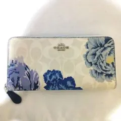 COACH　花柄　長財布