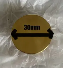 シーリングスタンプヘッド　無地　プレーン　丸  3cm お値引き致しません×