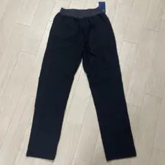 新品未使用　キッズ長ズボン　黒　150㎝　男の子　裏起毛　西松屋