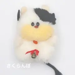 쇼와 레트로 유키인 우유 모모컴퍼니 홀스타인 젖소 봉제 인형 오이케