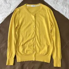 MACKINTOSH PHILOSOPHY 綿100 カーディガン 38 黄のサムネイル