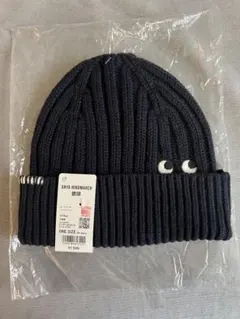 ユニクロ　ANYA HINDMARCH ネイビー ニット帽　新品未使用