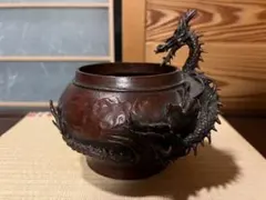中国風 龍文香炉 龍置物 古美術 飾り壺 インテリア 骨董品 - メルカリ