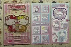 サンリオ ハローキティ いちご新聞 アクリルスタンド+ステッカー