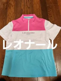 【LEONARD SPORTS】ポロシャツ　スポーツシャツ　ゴルフシャツ　美品 中古・古着通販】LEONARD SPORT (レオナール スポーツ) ポロシャツ