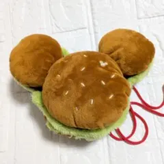 美品　ディズニー　コインケース　ハンバーガー型