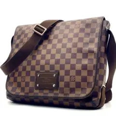 LOUIS VUITTON ダミエ エベヌ ブルックリン MM ショルダーバッグのサムネイル