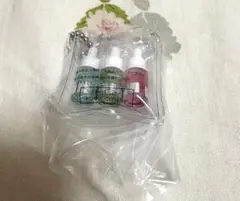 ガチャガチャ　Anua アヌア　ミニチュアチャーム セラムトライアルキット