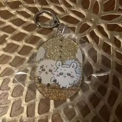 ちいかわ　ラメアクリルキーホルダー5 モモンガ　ラッコ