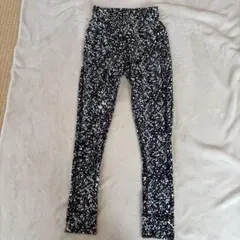 Reebok サイズM スプラッター柄 ハイウエストレギンス