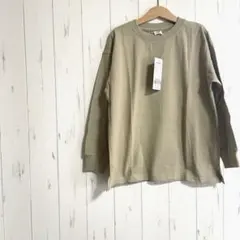 devirock デビロックBIGシルエット　袖リブ　ロンT 130