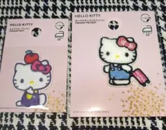 キティちゃん　パイルワッペン　キャラクターワッペン　まとめ売り　新品　未使用