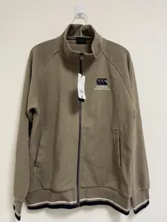 ジップアップ トレーナー　Canterbury ベージュ　 メンズ　未使用品