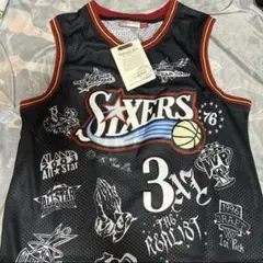 NBAグラフィティボードフィラデルフィア76人チームアイバーソンのユニホーム