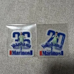横浜F・マリノス ルベンブランコ 坪井湧也 クリアステッカー
