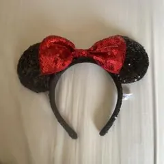 ミニーマウス耳カチューシャ