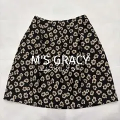 M's GRACY 千鳥格子柄 フレアスカート - メルカリ