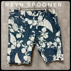 reyn spooner　総柄ショーツ　USA製　花柄　アロハのサムネイル