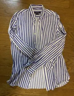 ZARA（ザラ）スリムフィット 長袖シャツ ストライプ