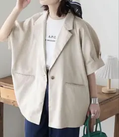 アーバンリサーチ 後ろベルト ダブルジャケット コート F ゆったり 