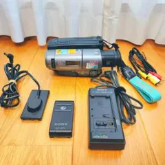 【動作確認済】SONY 高画質 Video8 ビデオカメラ ACアダプターセットのサムネイル
