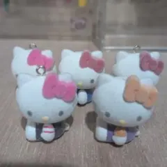ハローキティ フロッキー ミニフィギュア 5体セット