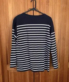ユニクロ　ストライプ長袖Tシャツ カットソーMサイズ